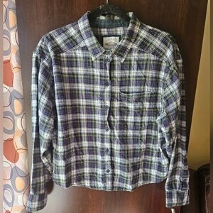 Vintage American Eagle Outfitters Multicolor Plaid Shirt